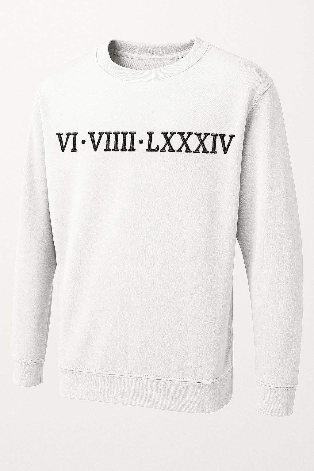 Custom Roman Numeral Sweatshirt