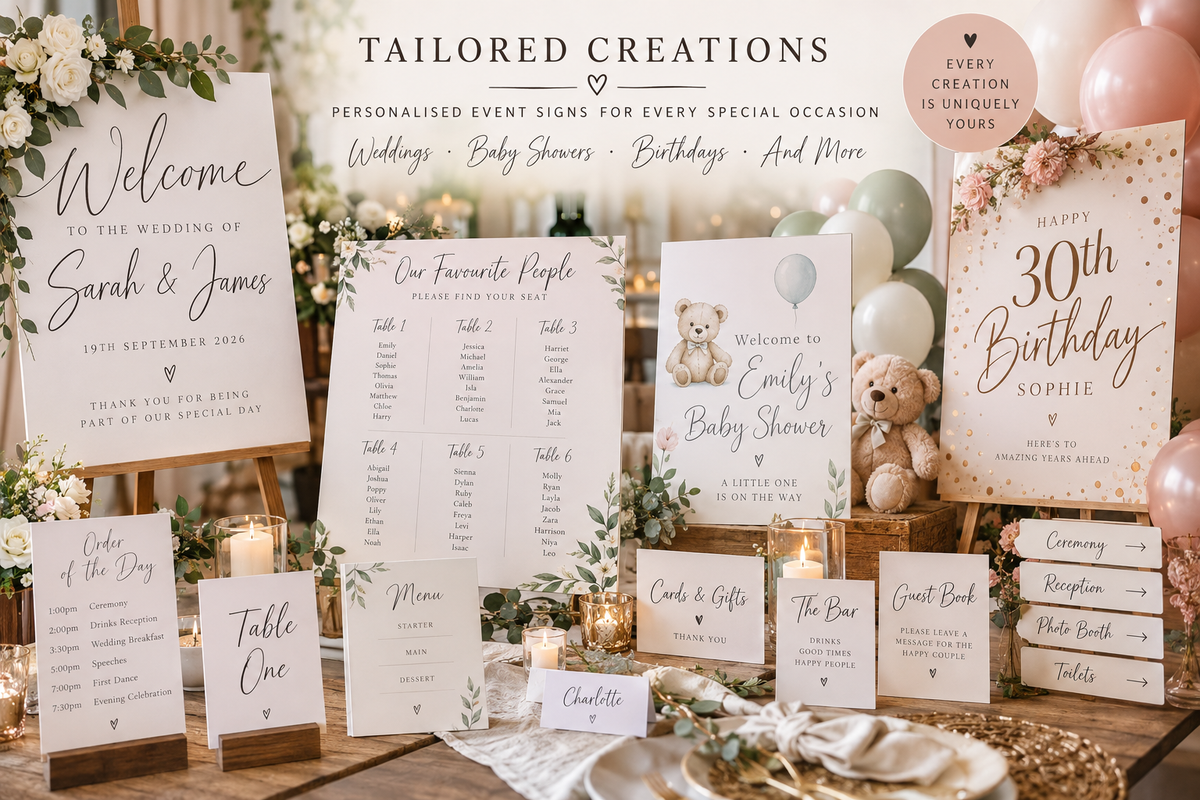 Wedding Signage