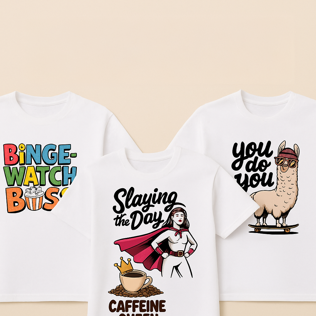 Printed Apparel (Coloured)