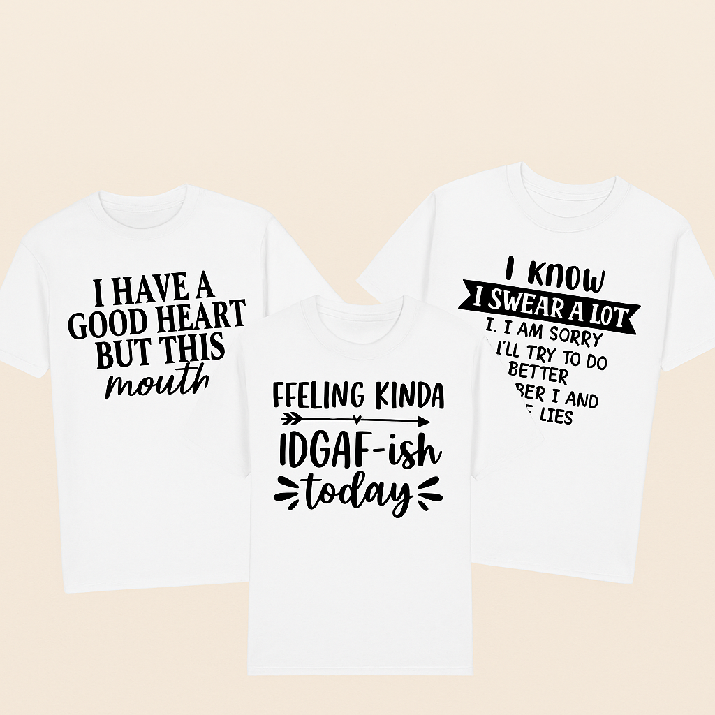 Printed Apparel (Black & White)