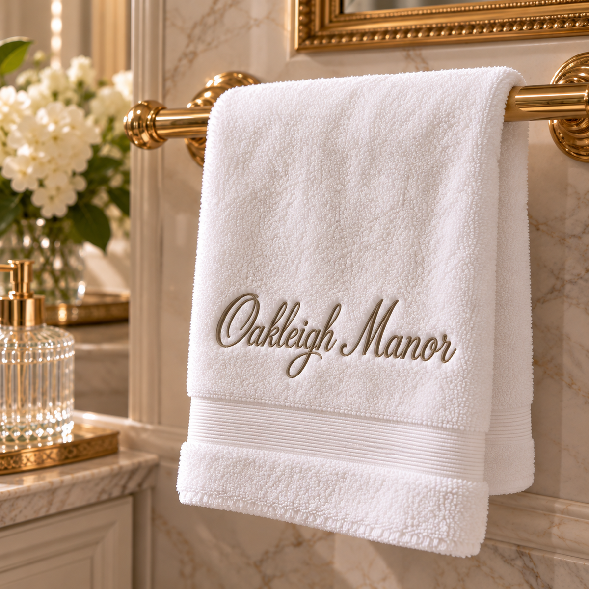 Personalised Luxury Bath Towel