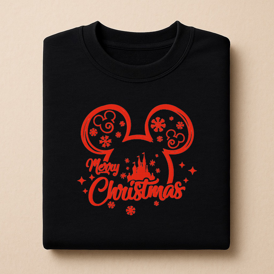 Micky Outline Christmas Jumper