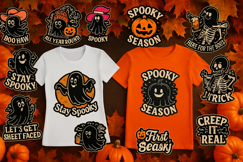 Design Your Own Spooky Halloween T-Shirt, Hoody or Jumper