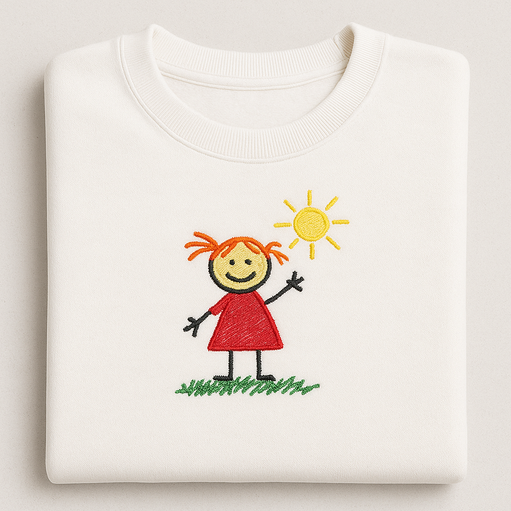 Personalised Kids Drawing Jumper