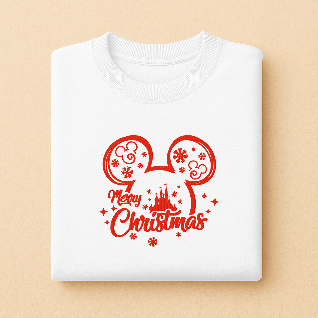 Micky Outline Christmas Jumper