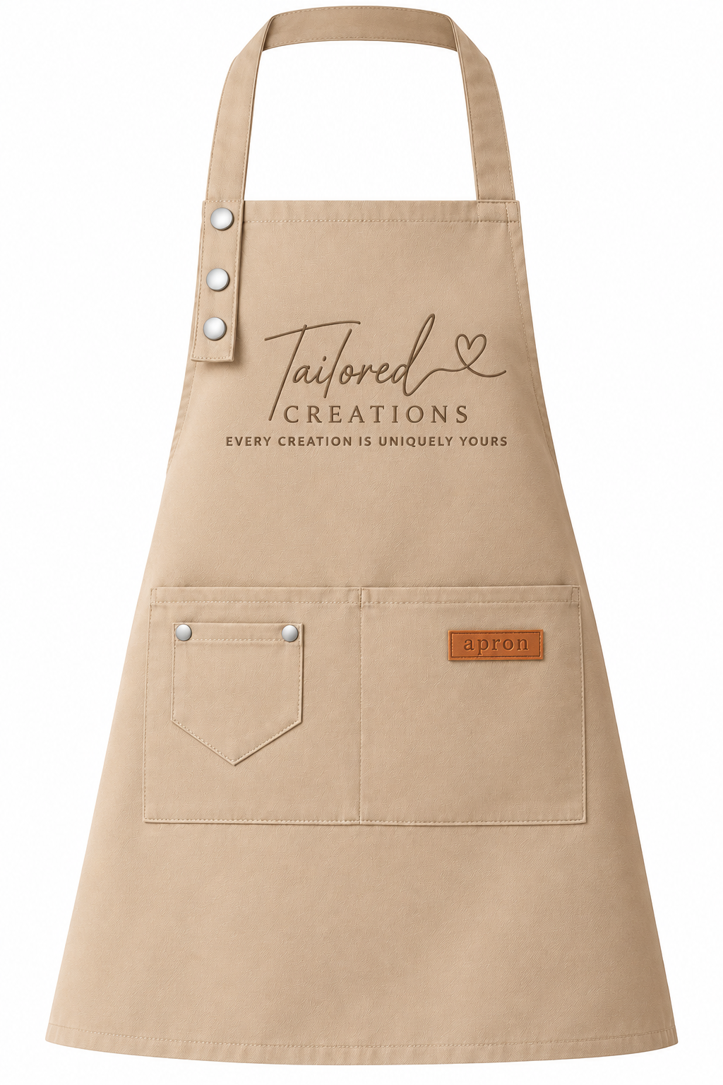 Personalised Embroidered Apron
