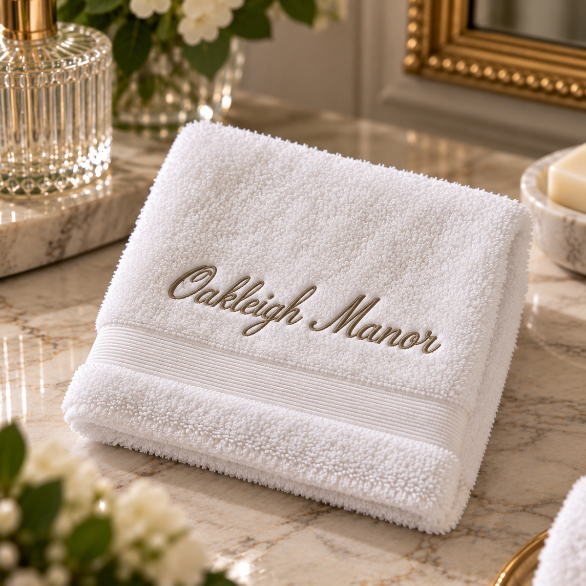 Personalised Luxury Face Cloth